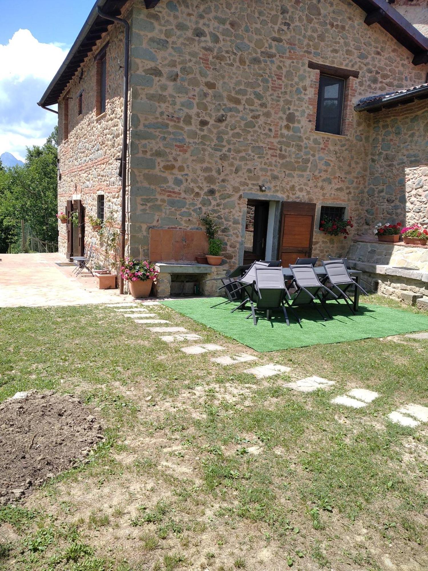 Villa Belvedere Pieve Fosciana Buitenkant foto