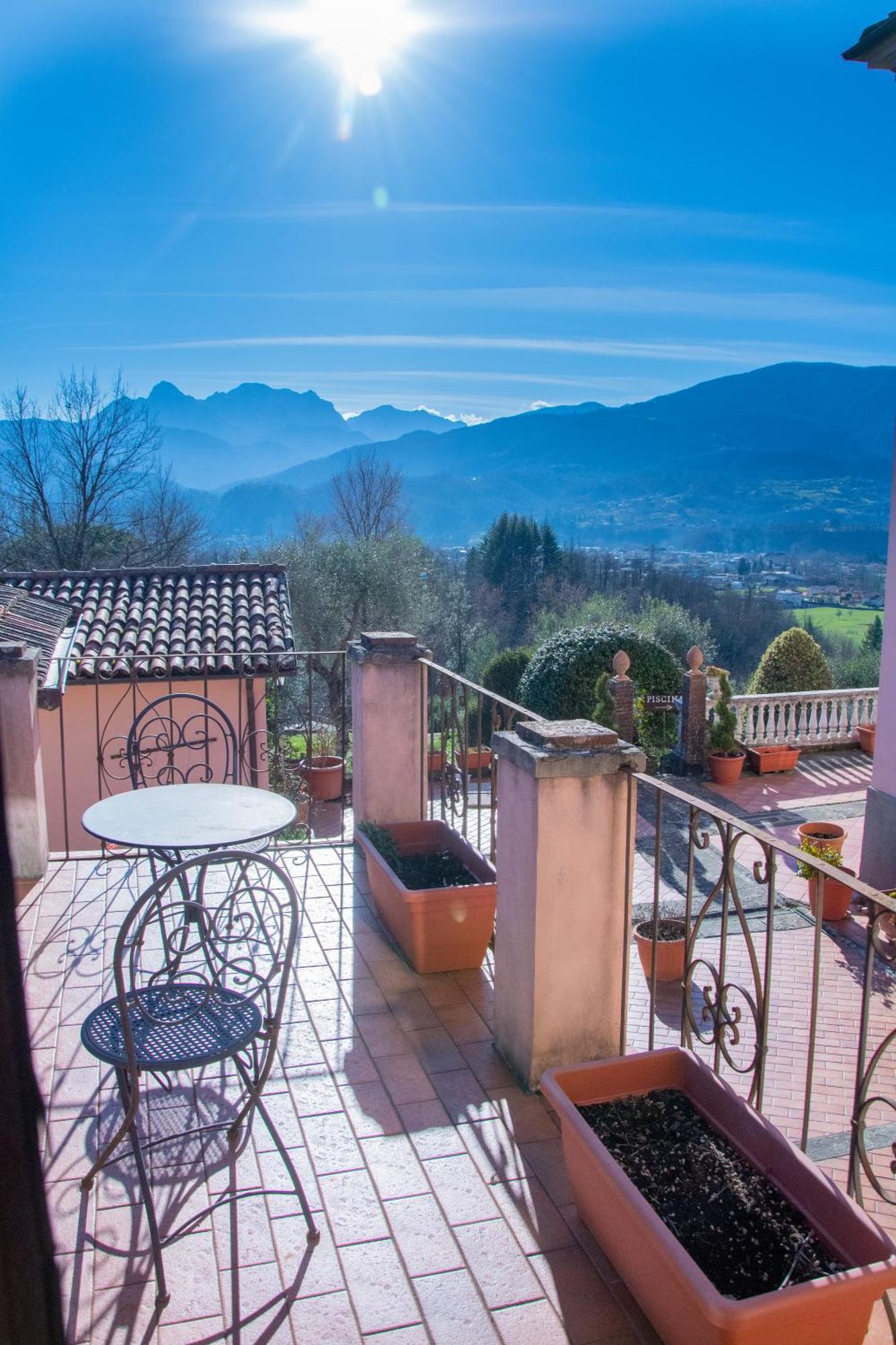 Villa Belvedere Pieve Fosciana Buitenkant foto