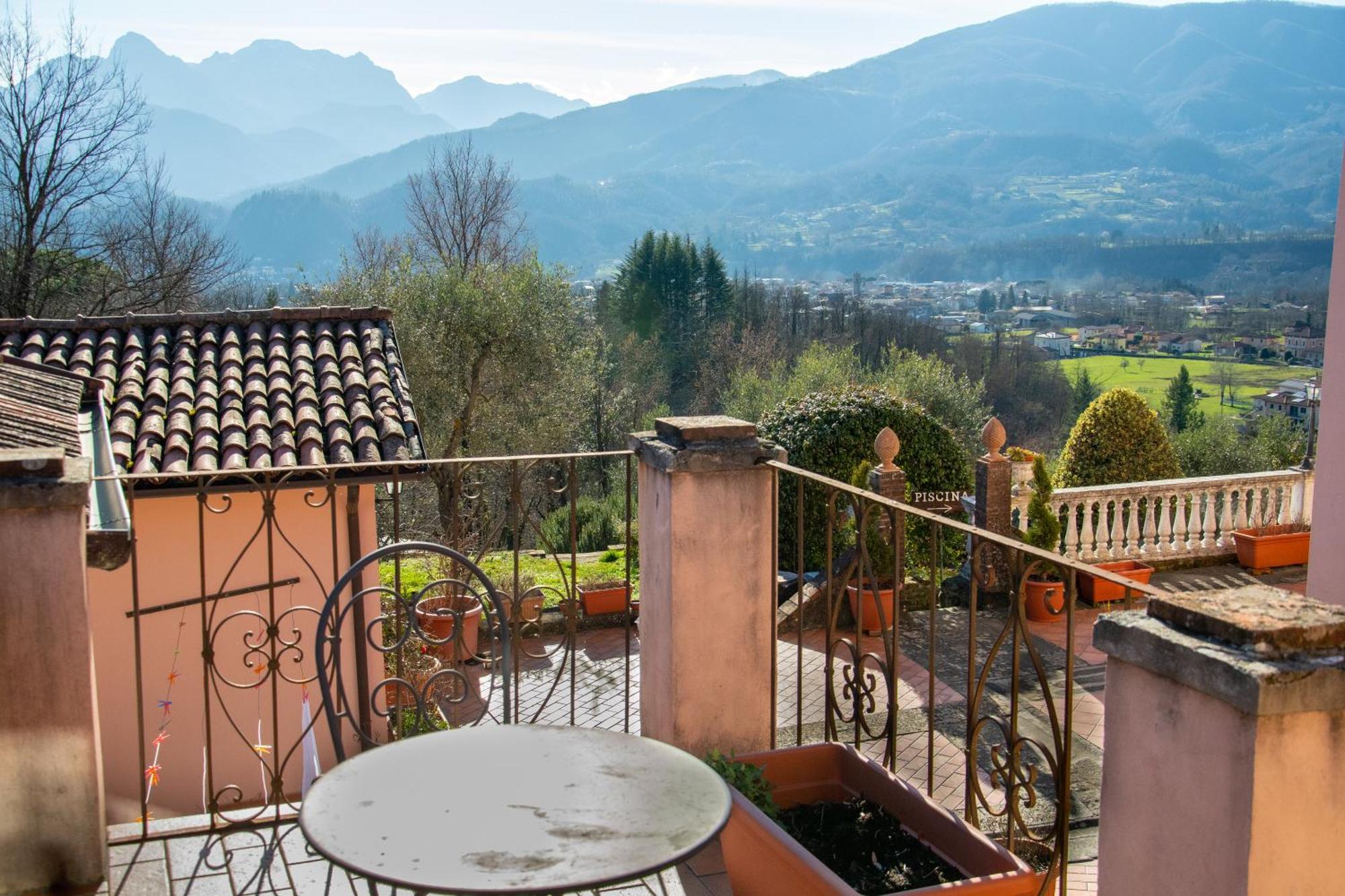 Villa Belvedere Pieve Fosciana Buitenkant foto