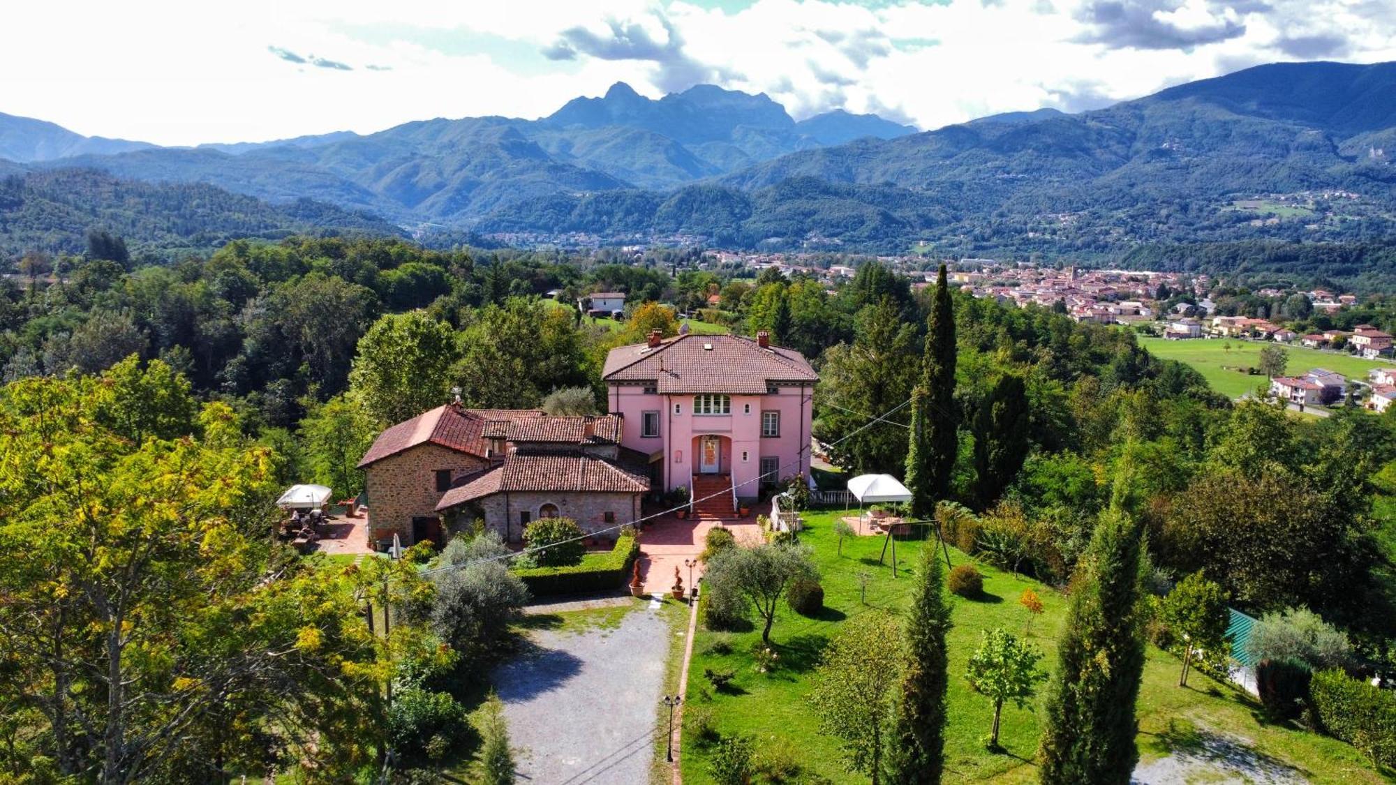Villa Belvedere Pieve Fosciana Buitenkant foto
